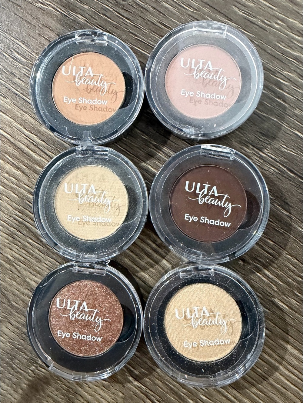 Ulta Beauty Eyeshadow Singles Bundle 6 Pieces NEW
